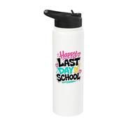 Happy Last Day Of School Stainless Steel Insulated Water Bottle