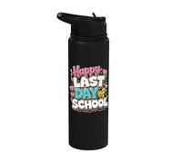 Happy Last Day Of School Stainless Steel Insulated Water Bottle
