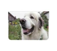 Happy Little Dog - Funda de piel para laptop MacBook Air de 13 pulgadas, funda protectora de piel sintética con impresión completa, elegante bolsa para laptop para mujeres y hombres