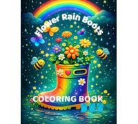 Happy Little Hands - Rainy Day Coloring Book for Toddlers: Simple Coloring Pages with Raindrop Levels for Kids Ages 2-5