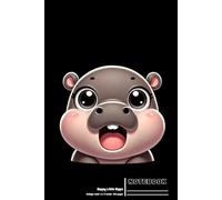 Happy Little Hippo - Giggle Notebook: Hippo's Joyful Journal - A Fun-Filled Notebook for Creative Minds