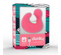 HAPPY LOKY Dedal Pato Estimulador De Silicona Recargable - Diseño Divertido Y Discreto Para Placer Personal