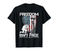 Happy Memorial Day Freedom Isn't Free T-Shirt 4 de julio Camiseta