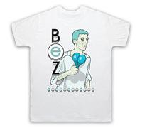 Happy Mondays Bez Camiseta para Hombre, Blanco, Large