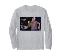 Happy Mondays Live Bez En Acción por Andy Willsher Manga Larga