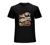 Happy Mondays Pills Thrills & Bellyaches Print Unisex T-Shirts Men tee Cotton Tops Black Shirt S