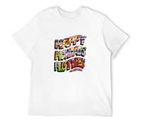 Happy Mondays Pills Thrills & Bellyaches Print Unisex T-Shirts Men tee Cotton Tops White Shirt XL