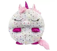 Happy Nappers: saco de dormir y almohada 2 en 1 - Unicornio brillante, 137 cm