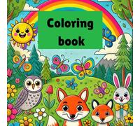 Happy Nature: Easy Coloring for Little Artists, A Nature Coloring Book: Simple Scenes of Nature for Kids to Color, Explore the Outdoors with Every Page!