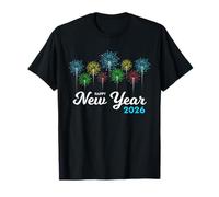 Happy New Year 2026 Fun Party Outfit Friends Family Matching Camiseta