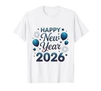 Happy New Year 2026 New Year'S Eve Party Family Countdown Camiseta