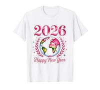 Happy New Year 2026 New Year'S Eve Party Family Countdown Camiseta