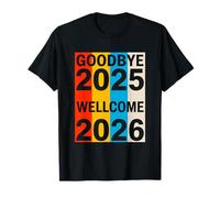 Happy New Year 2026 New Year'S Eve Party Family Countdown Camiseta