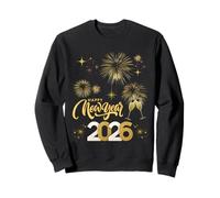 Happy New Year 2026 Party Fireworks Family Matching Holiday Sudadera