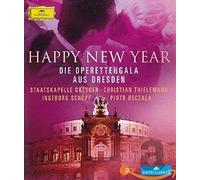 Happy New Year (Blu-ray) Damrau Beczala Thielemann (Importación USA)
