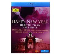 Happy New Year (Blu-ray) Damrau Beczala Thielemann (Importación USA)