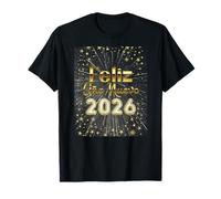 Happy New Year Feliz Año Nuevo New Year'S Eve Family Group Camiseta