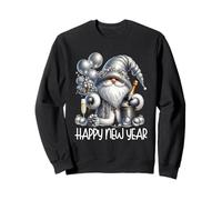 Happy New Year GNOME For Women and Men Funny New Years Party Sudadera