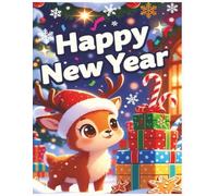 Happy New Year: Weekly Planner for Work & Life - Stay Organized All Year (Large 8.5 x 11 Format) 52 pages (Twinkle & Snow Publishing)