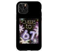 Happy New Year with a 6 7 Zoomer Meme Vibe. 2026 Countdown Carcasa para iPhone 11 Pro