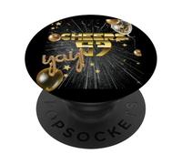 Happy New Year with a 6 7 Zoomer Meme Vibe. 2026 Countdown PopSockets PopGrip Adhesivo