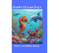 Happy Ocean Pals: Coloring book (Prof Quokka Joy)
