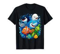 Happy Ocean Wildlife Friends Sea Life Kids Camiseta
