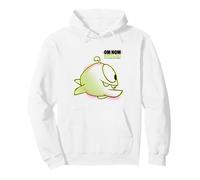 Happy Om Nom Running Sudadera con Capucha