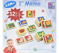 Happy People 60511 - Juego de Memoria de 32 Piezas en Madera [Importado de Alemania]