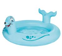 Happy People 77597 - Piscina Infantil Lobo de Mar (Con Sprühfunktion,122x18x47cm