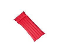 Happy People Colchón de Aire, Aprox. 175 x 54 cm, Material: PVC con Revestimiento de Microfibra, Rojo
