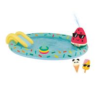 Happy People Piscina Infantil 77463 Centro Juego Hielo con Tobogán Sprinkler