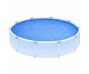 Happy People Solarabdeckplane Redonda 300 cm Para Piscina De Acero