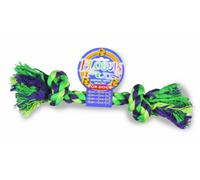 Happy Pet Flossin Fun 2 Nudo Cuerda Juguete para Perros, Grande