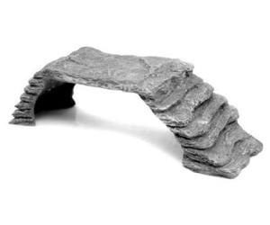Happy Pet Komodo Basking Rock & Bridge Grey Large