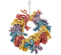 Happy Pets La casa del pájaro, Flossin Anillo pájaro Juguete