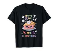 Happy Pi Day Pizza Math Nerd Funny Teacher Men Women Kids Camiseta