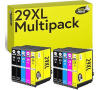 Happy Printer 10 XL Cartuchos Compatible con Epson 29XL para XP235 XP240 XP245 XP247 XP255 XP257 XP330 XP332 XP335 XP342 XP345 XP350 XP352 XP355 XP430 XP432 XP435 XP442 XP445 XP452 XP455