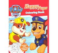 Happy Pups: Colouring Book