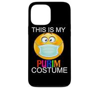 Happy Purim Costume Funny Jewish Face Mask Carcasa para iPhone 13 Pro MAX