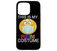 Happy Purim Costume Funny Jewish Face Mask Carcasa para iPhone 15 Pro MAX
