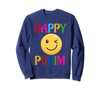 Happy Purim Costume Funny Jewish Face Mask Sudadera