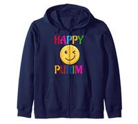 Happy Purim Costume Funny Jewish Face Mask Sudadera con Capucha