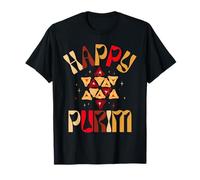 Happy Purim Costume Funny Jewish Holiday Hamantaschen Camiseta