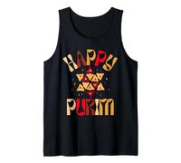 Happy Purim Costume Funny Jewish Holiday Hamantaschen Camiseta sin Mangas