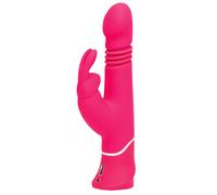 Happy Rabbit Happy Rabbit - Vibrador Realista con Empuje - Rosa