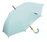 Happy Rain Paraguas con protección UV 50 automática, azul, 105 cm