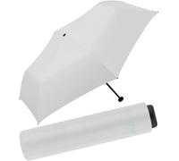 happy rain Paraguas de bolsillo Air One, Falda gris, 90 cm, Clásico