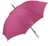 Happy Rain Paraguas de piso con automático Earth, Rosa fucsia., 106,5 cm