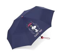 happy rain Paraguas plegable infantil PEANUTS, azul, 92 cm